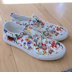 Blowfish floral sneakers size 8